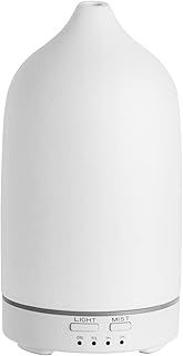 Sponsored Ad - VIZTY Essential Oil Diffuser, 150ML Ceramic Diffuser, Cool Mist Humidifier for Bedroom, Office, Baby Room, ...