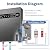 Ranein 14kW Tankless Electric Water Heater,on Demand Instant Endless Water Heater with LED Temperature Display for Whole House Shower