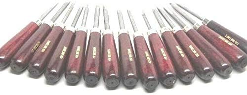 15pc Woodcarving Eye Punches Round Oval Character Portrait RAMELSON USA