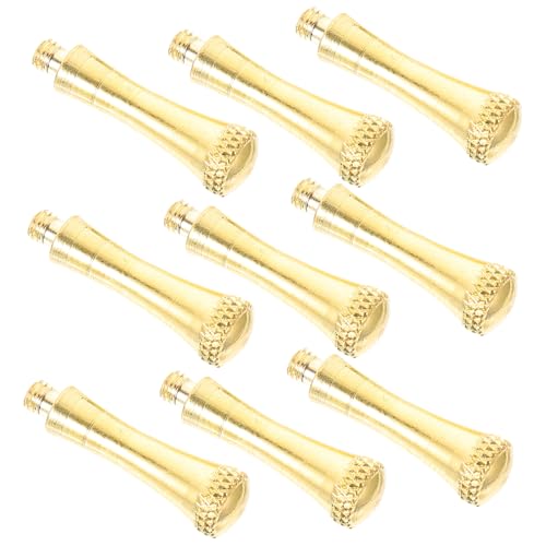 Beavorty 1 Jeu Ongle De Queue De Ciseaux Cas De Tondeuse À Cheveux Garniture Partie Tondeuse À Cheveux Ciseaux À Cuticules Ongles Cape De Barbier Décor Gel Acier Inoxydable Golden 10 Pièces