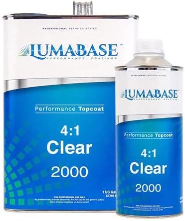 Lumabase 2000 Clearcoat GALLON KIT (Includes Activator) (Medium)