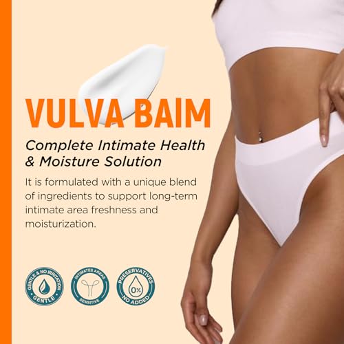 Image of Laicuherb Vulva Balm Moisture Cream for Women Vaginal Moisturizer, Helps with Vulva Dryness and Itching, Soothing & Nonsticky Intimate Care Balm Cream for pH and Hormone Balance and Menopause Support