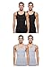 Hanes Men's FreshIQ ComfortSoft Tanks(Pack of 4)