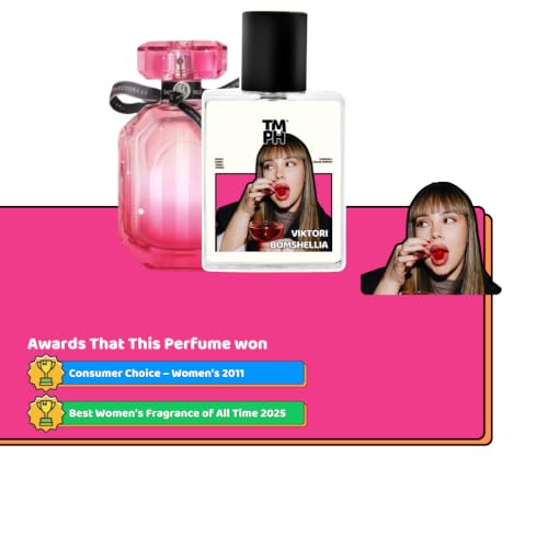 Image of TMPerfumehouse VIKTORI BOMSHELLIA EDP for Women | Fruity, Citrusy & Long Lasting Perfume Spray | Fruity, Sweet & Citrusy Fragrance | Luxury Gift for Her | TMPH | 50ml