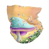 ZQYTGFDC Fantasy Mushroom - Polaina de invierno para hombre y mujer, forro polar de esquí, resistente al viento, para esquí, senderismo, ciclismo