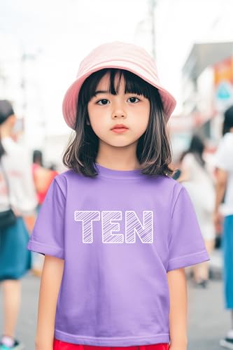 10th Birthday Shirt Girls 10 Years Old Ten Outfit Tenth Tshirt Gift Girl top 10 Birthday2