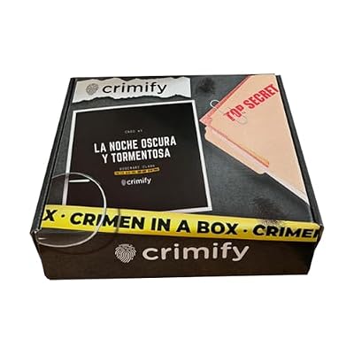 Crimify Caso 1 La Noche Oscura y Tormentosa Juego para Detectives Escape Room-Caso Policial - Juego de Misterio Crimen sin Resolver - Diseñado y Fabricado en España | Ya disponible en tu tienda friki favorita! En mundofriki.es! Crimify Caso 1 La Noche Oscura y Tormentosa Juego para Detectives Escape Room-Caso Policial - Juego de Misterio Crimen sin Resolver - Diseñado y Fabricado en España | Ya disponible en tu tienda friki favorita! En mundofriki.es!