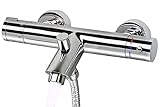 . miomare Thermostat Wannen Armatur Eco Stop Funktion Wassersparend