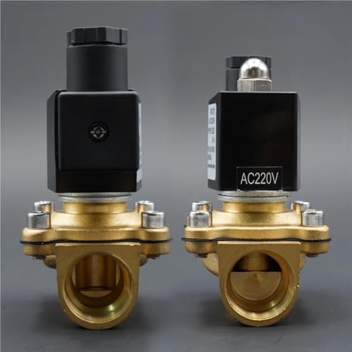 Válvula solenoide de agua de alta resistencia en latón con conexión de 1-1/2 pulgadas 6