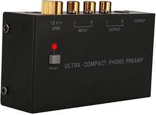 Generic Pré-amplificador de toca-discos fono, pré-amplificador de toca-discos para toca-discos para computadores amplificadores
