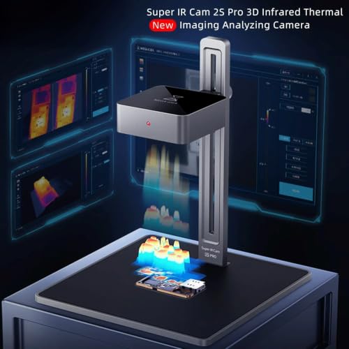 Qianli MEGA-IDEA Cámara Analisadora de Imagen Térmica Infrarroja Super IR Cam 2S Pro 3D para Diagnóstico de Fallas y Reparación de Cortocircuitos en PCB miniatura 2