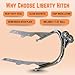 Liberty - A Motorcycle Trailer Hitch Compatible with All 1980–2008 FLHT and 1994–2008 FLHR