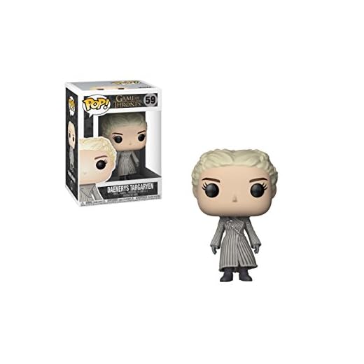 Funko Pop! TV: GOT S8 - Daenerys Targaryen - (White Coat) - Game Of Thrones - Juego de Tronos - Figura de Vinilo Coleccionable - Idea de Regalo- Mercancia Oficial - Juguetes para Niños y Adultos