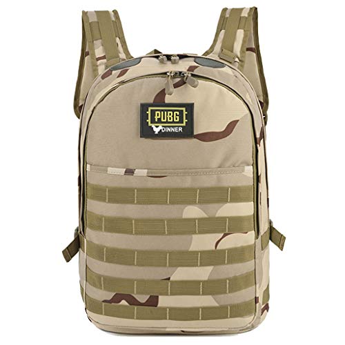 LIXIYU Mochila táctica Militar Estilo de Senderismo para Acampar Trekking y Caza Desert