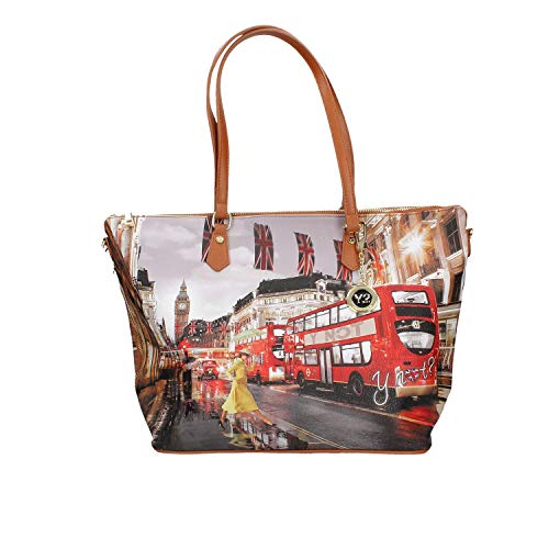  YNOT YES-397F0 SHOPPER Donna STAMPA LONDRA TU