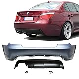 passendes Zubehör Hinten: inkl. Diffusor schwarz unlackiert mit Aussparung links für 2 Endrohre ,Montagematerial & Abschlepphakenabdeckung