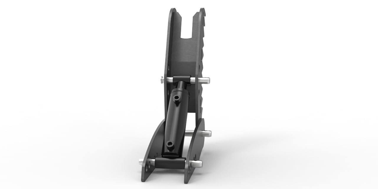 Joma-Tech Pollici per mini escavatori da 3 a 5 t, con cilindro idraulico