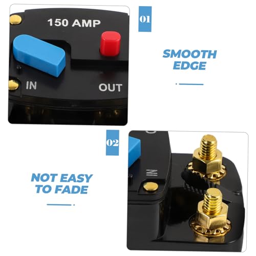 Disyuntor para automóvil y amplificador de coche con protector de sobrecargas de audio 3