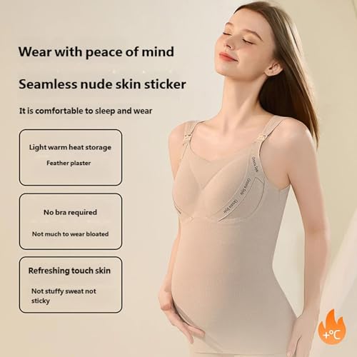 Sous-vêtement allaitement chaud en polyester pour cocooning et nuits douces post-partum