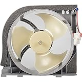 DA97-15765A Original (OEM) Refrigerator Condenser Fan Assembly Compatible with Samsung, Replaces DA97-15765C, DA97-12842A, PS11733650, DA31-00340A, AP6001015, AP5965200, PS11718224, EAP11718224.