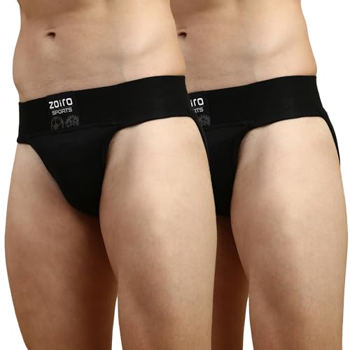 Image of Zoiro Men's Brief | Soft Band | Soft No-Marks Elastic | Breathable Innerwear | Pack of 1 | Color May Vary