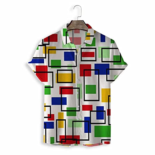 Chemise hawaïenne décontractée colorée pour en finir avec la chaleur en fête