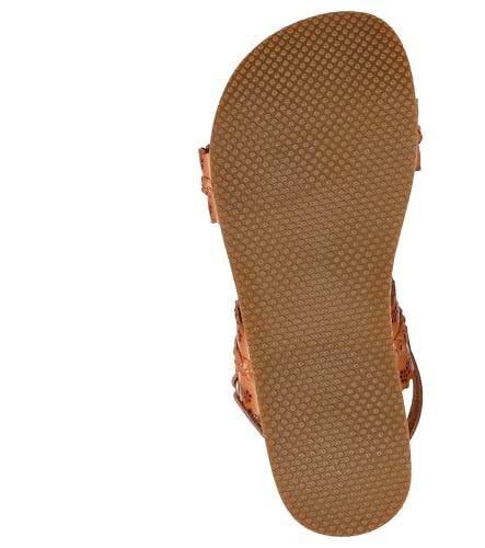 Skechers Skechers Women's SUMMERS - COASTAL STROLL, Flower Laser Scalloped Platform, TAN, 9M