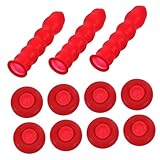 Tofficu 40 Stück Caulk Dichtungskappen Wiederverwendbar Flexibel und Luftdicht für Offene...