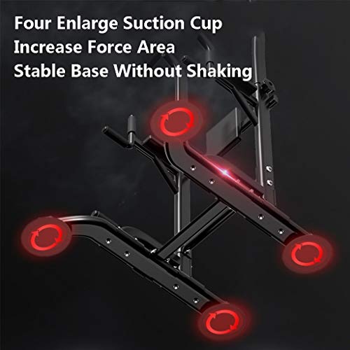 YOT-Power-Tower-Pull-Up-Bar-with-Elbow-Support-Height-Adjustable-Dip-Stand-Station-for-Home-Gym-Strength-Training-Workout-Equipment-880LB-Max-Capacity