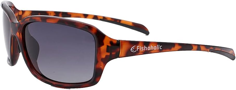 Fishoholic Polarized Fishing Sunglasses for Women UV400 Sun Protection Outdoor Sport Sunglasses for Kayaking Golfing Boating