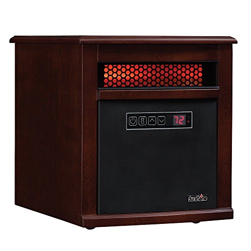 Duraflame 9HM9342-C299 Portable Electric Infrared Quartz Heater, Cherry - //coolthings.us