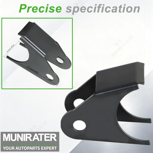 Image of munirater Rear Upper Shock Mount Repair Bracket Replacement for Silverado 1500 1999-2007 Replacement for 523-288