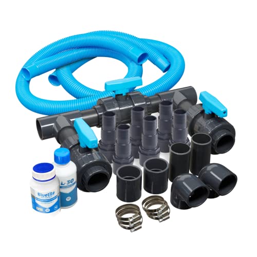 LionFlex Bypass Set Universal Deluxe | Pool Schwimmbad Wärmepumpe Poolheizung Solaranlage | Präzise Regulierung des Wasserdurchflusses | Effiziente Pool-Optimierung LionFlex Bypass Set Universal Deluxe | Pool Schwimmbad Wärmepumpe Poolheizung Solaranlage | Präzise Regulierung des Wasserdurchflusses | Effiziente Pool-Optimierung