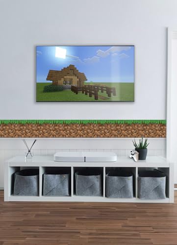 Papier peint autocollant Minecraft RoomMates - Rénovation murale rapide sans colle