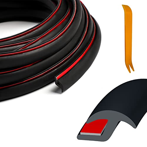 Xmuxhai 30Ft Fender Flare Edge Trim, Rubber Gasket For Fender Flares Universal,Fender Flare Rubber Seal For Car And Truck Wheel Wells,Rubberautomotive Adhesive Tape Bonds To Flare #TOP1