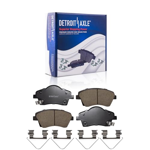 Image of Detroit Axle - Front Brake Kit for 2019-2025 Volvo XC40, 11.65 inch inch Front
