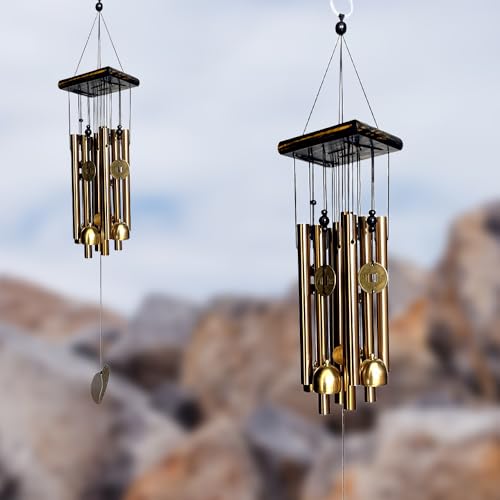 Image of Wind Chimes for Living Room, Balcony and Home Decoration with Positive Energy Wind Chain, Bedroom Roof Hanging Decorative Items