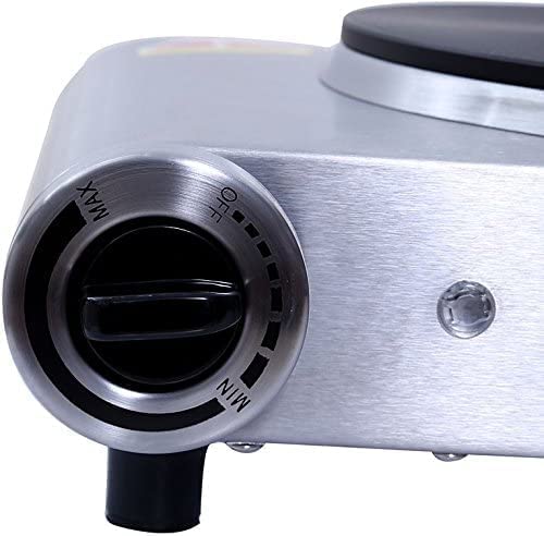 موقد طهي مزدوج من الستيل مع عنصري تسخين من بالسون | موديل رقم، ستيل مزدوج