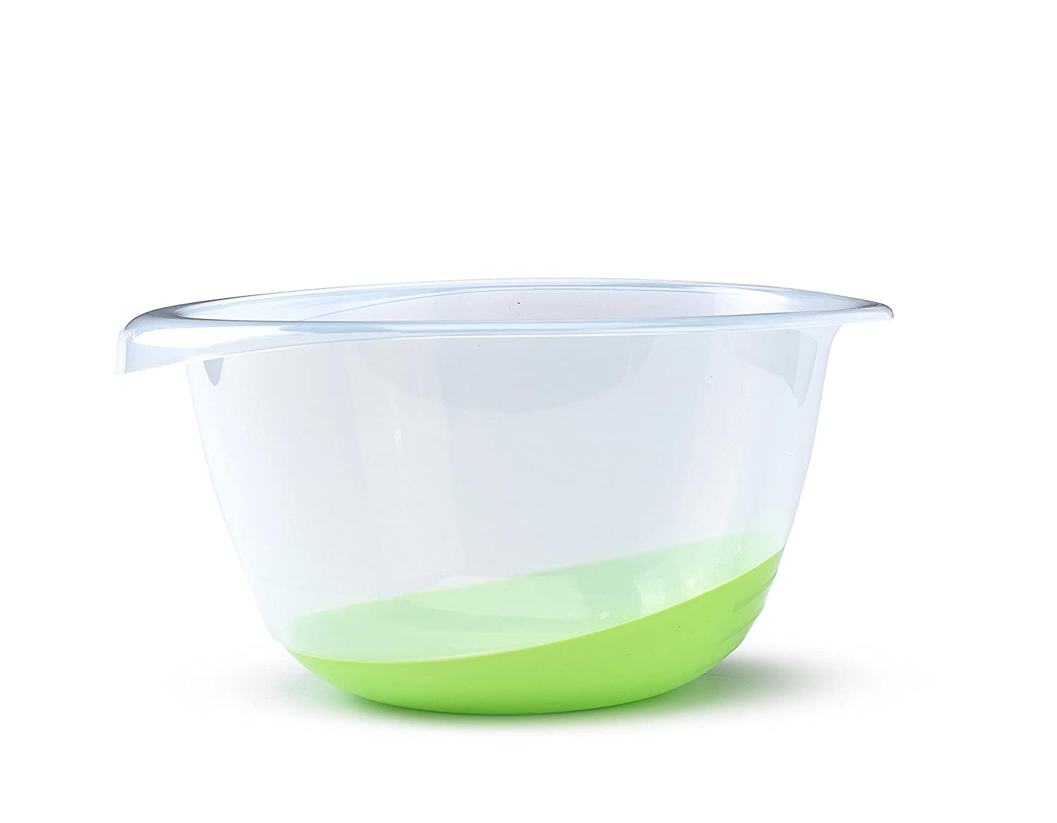 Whitefurze Lime Green Premium Mixing Bowl, Litre Size 6
