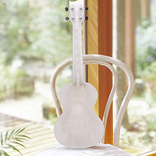 ODEROL LIANXIAO – Ukulélé, 23in ukulélé Transparent avec 5 Modes DIRIGÉ Sac léger et ukulélé, PC USB Chargement Lumineux Ukulele intégré à la Batterie for débutant, Famille, Amis, fête - Les Beatles, Paul McCartney, John Lennon, RIngo Starr, George Harrison ODEROL LIANXIAO - Ukulélé, 23in ukulélé Transparent avec 5 Modes DIRIGÉ Sac léger et ukulélé, PC USB Chargement Lumineux Ukulele intégré à la Batterie for débutant, Famille, Amis, fête – Image 5