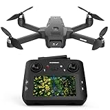 GPS Drone with EIS Camera for Adults Beginners,4.5' HD LCD RC Screen,Al Track&Orbit Mode,32G SD Card with Drone Professional Auto Return, Drones Long Range Follow Me,Gesture Control,under 249g