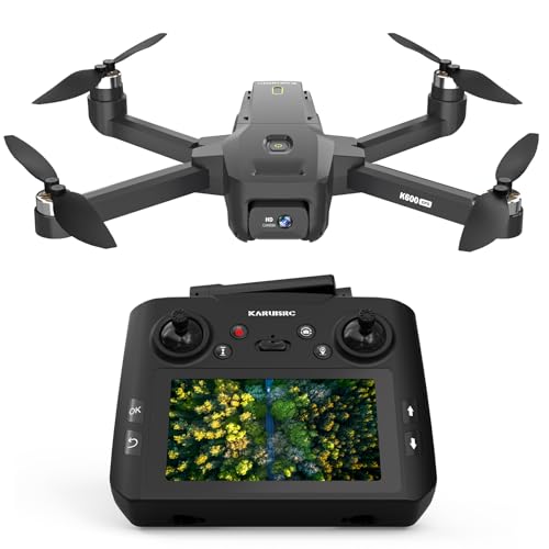 GPS Drone with EIS 4K Camera for Adults Beginners,4.5" HD LCD RC Screen,AI Track&Orbit Mode,32G SD Card with Drone Professional Auto Return, Drones Long Range Follow Me,Gesture Control,under 249g