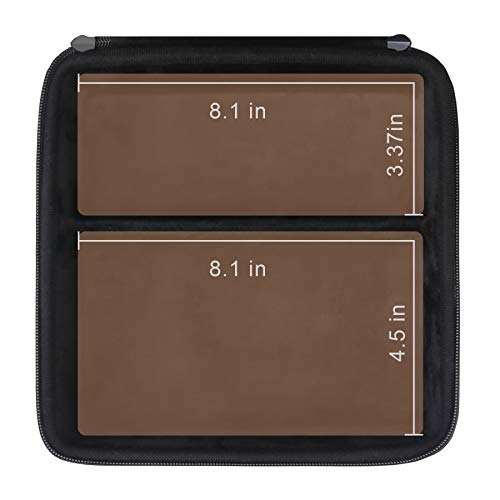 Bovke Hard Travel Case Compatible With Halo Bolt 57720 Mwh 44400 Mwh 58830Mwh Portable Phone Laptop Charger Car Jump Starter - Extra Room Fit Cables, Ac Wall Plug Charger, Black + Inside Black #TOP2