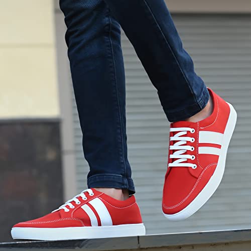 Image of Centrino Mens Sneakers |Sneaker for Men | Stylish Lace-Up Design | Soft Cushioned Insole for Comfort | Lightweight & Breathable | Perfect for Casual Wear (8221)