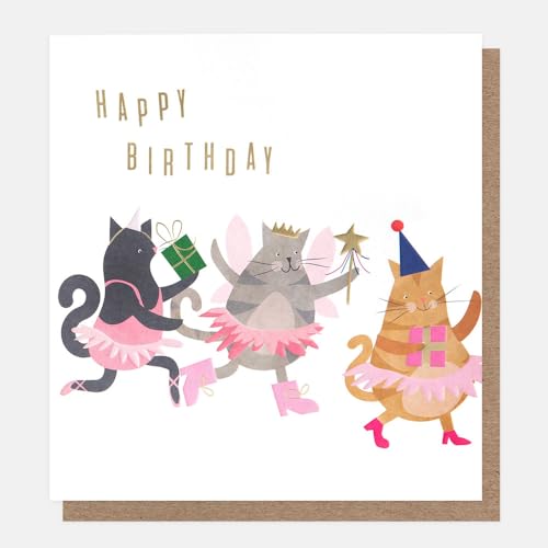 Greeting Cards Cats In Tutus Birthday Card