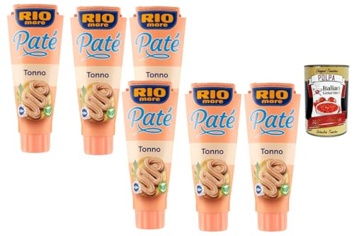 Rio Mare Paté Thon l'excellence du pâté de thon surchoix en tube avec polpa premium