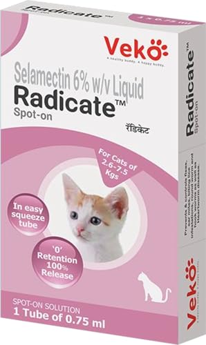 Veko RADICATE Spot On Solution for Cats Tube 0.75 ml