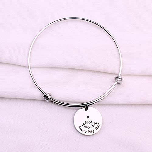 Hamilton Quote Bracelet I’m Not Throwing Away My Shot Bracelet Broadway Musical Gift3