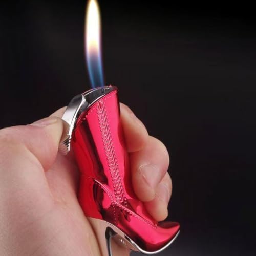 Encendedor mini diseño zapato tacón rojo miniatura 2