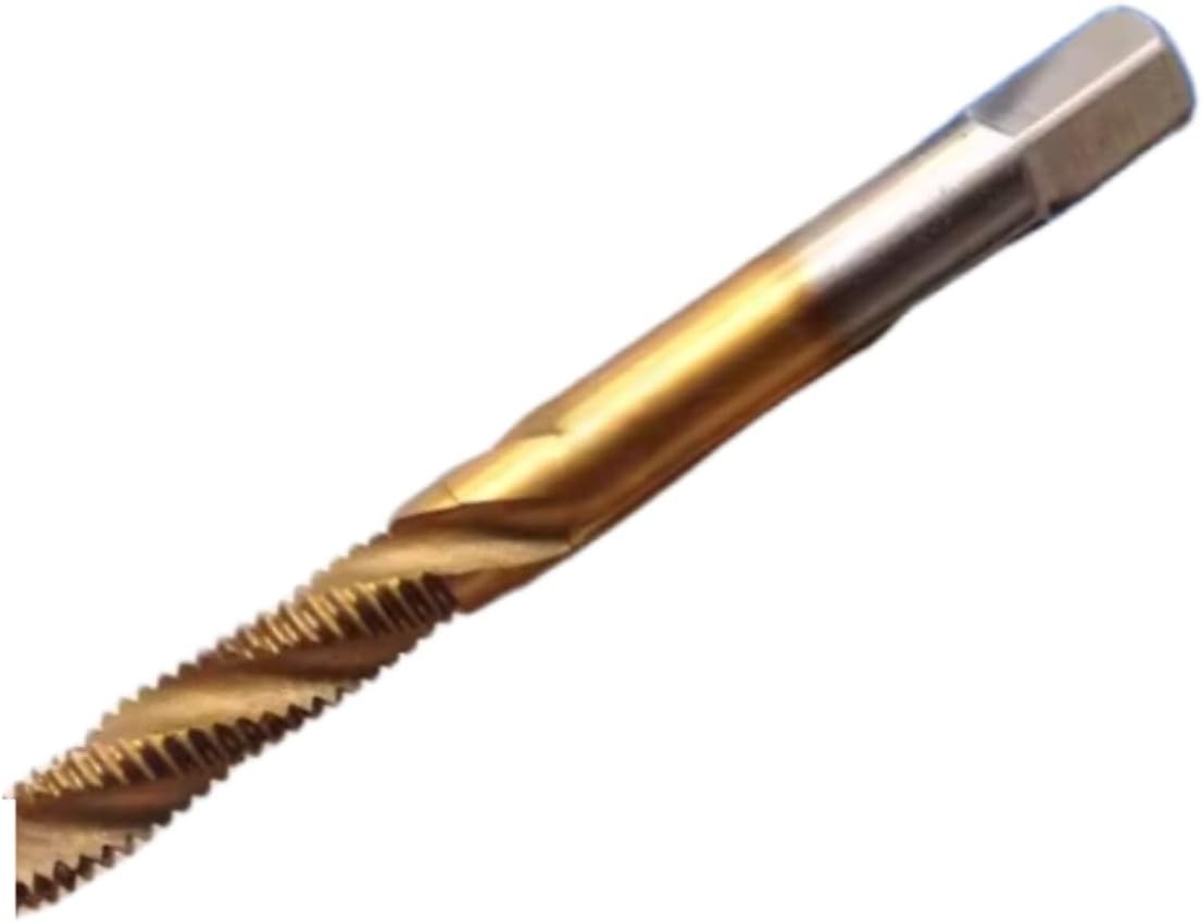 M3.5x0.6 Right Hand Screw Threading Tap, Thread Tapping Tool, Spiral Flute Metric Tap